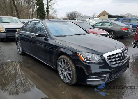 2019 Mercedes-Benz S 560 z USA, uszkodzony, nr VIN WDDUG8DB2KA454986